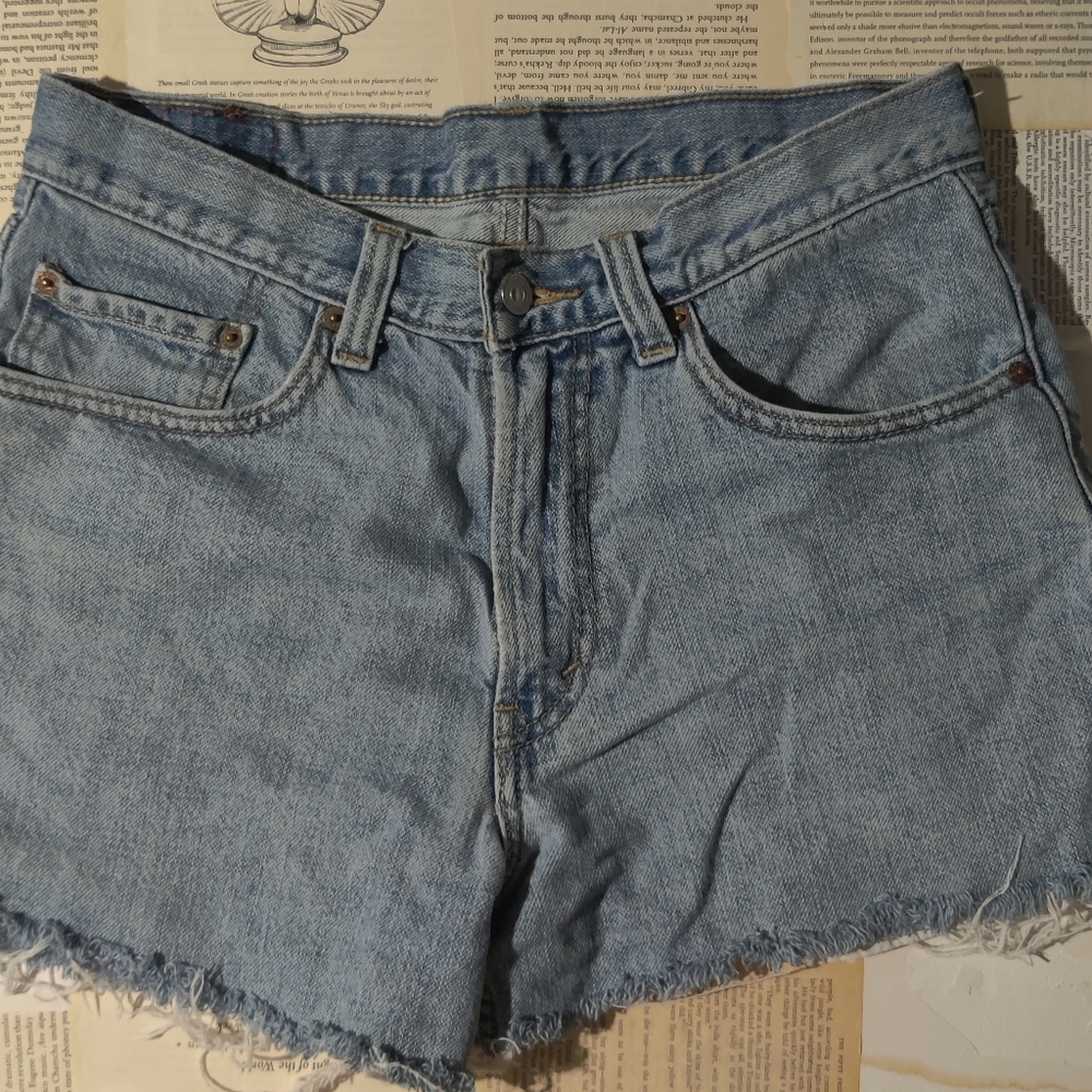 Levi's 550 Mens Denim Cutoff Shorts